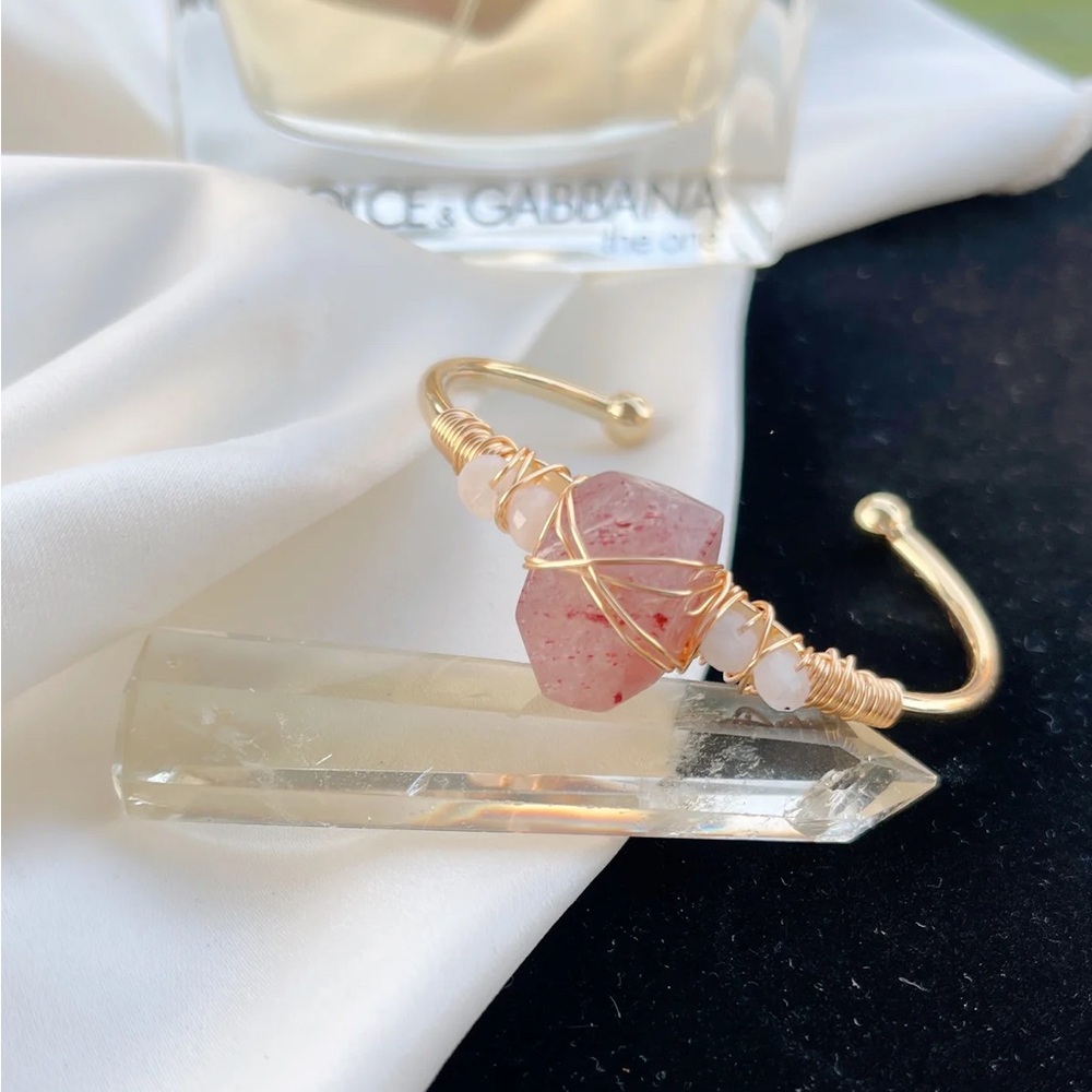 Self Love Strawberry Quartz Bracelet